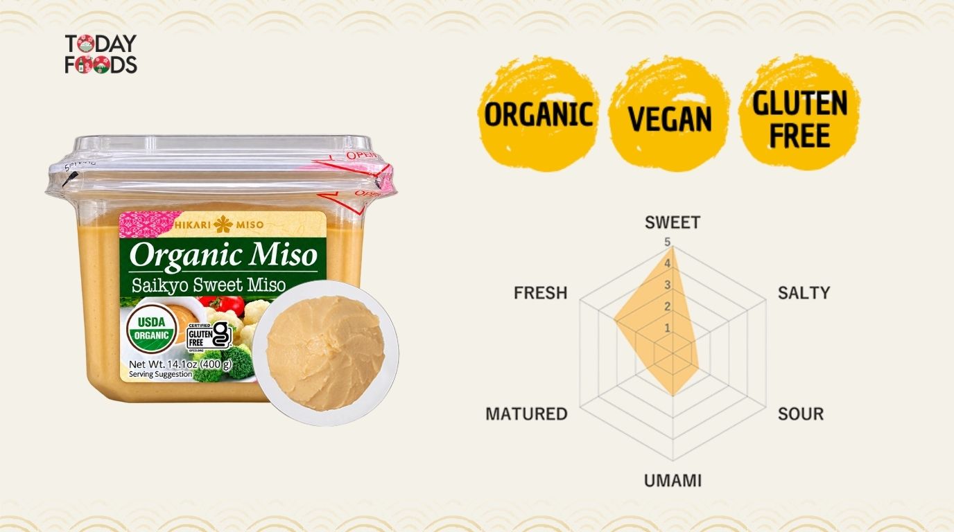 Ưu Điểm Tương Miso Ngọt Saikyo Hữu Cơ Hikari Miso 400G