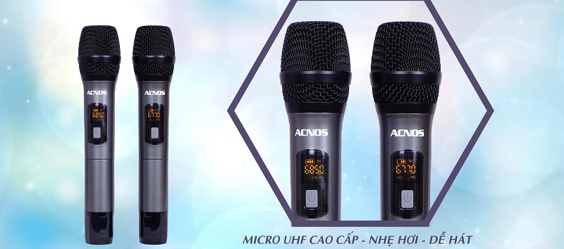 Micro UHF cao cấp Acnos CS160