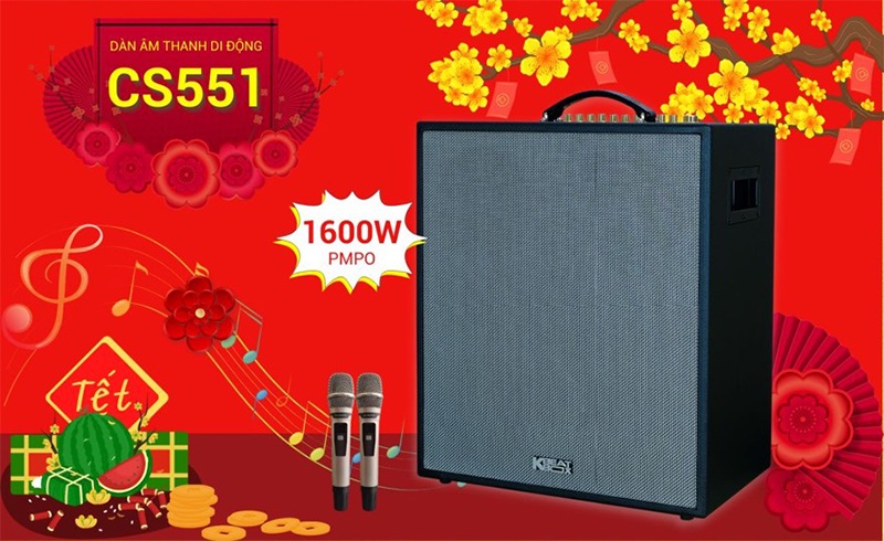 Loa karaoke di động Acnos CS551