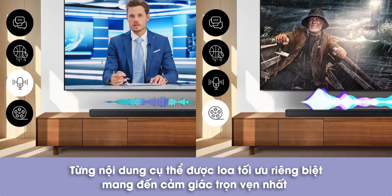 adaptive sound trên q930d