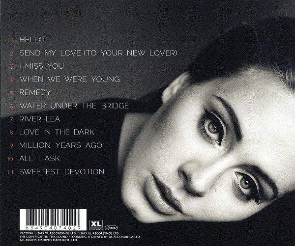 Album 21 vs 25 Adele - Nhạc chất lượng Lossless