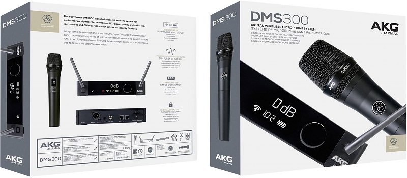 Micro AKG DMS300 Vocal Set chất lượng