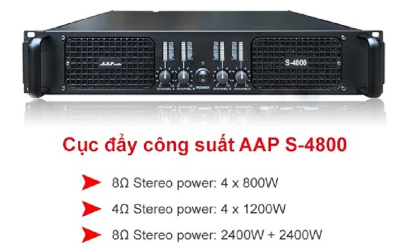 Amply AAP S-4800 chất lượng cao