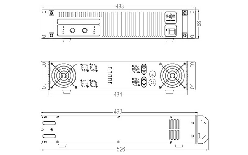 kết nối Amply SE Audiotechnik MA -2300