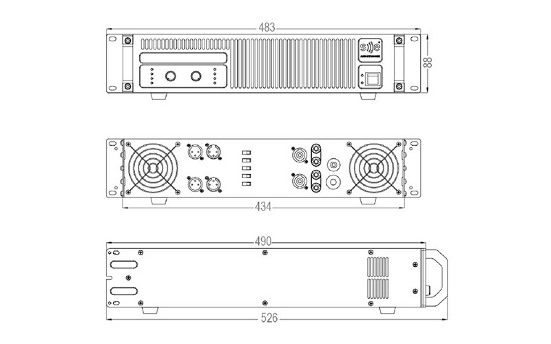 đánh giá Amply SE-Audiotechnik MA-2600