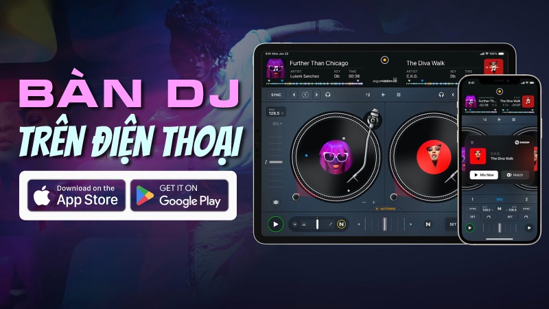 app bàn dj cho điện thoại