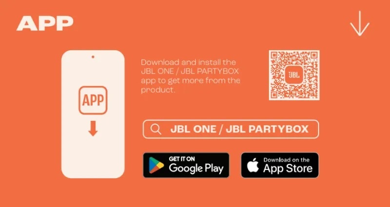 app điều khiển đèn jbl partylight stick