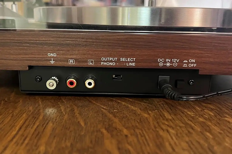 Kết nối đầu đĩa than Audio Technica AT-LPW50BT-RW