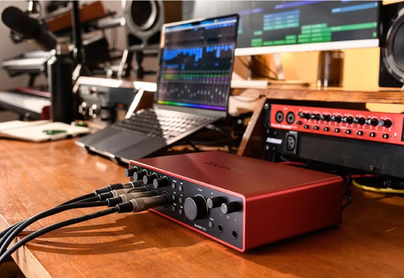 audio interface clarett 4 pre