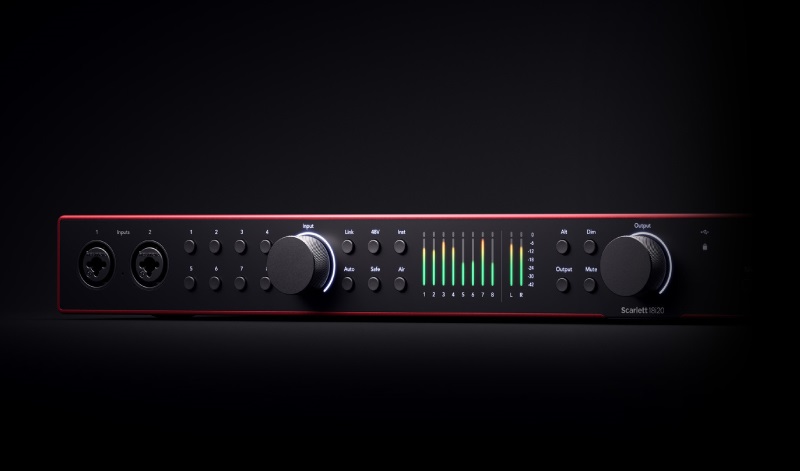 audio interface scarlett 18i20 gen 4