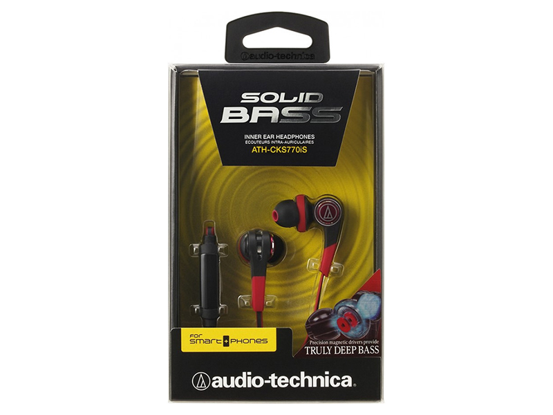 Tai nghe Audio Technica ATH-CKS770iS mở hộp