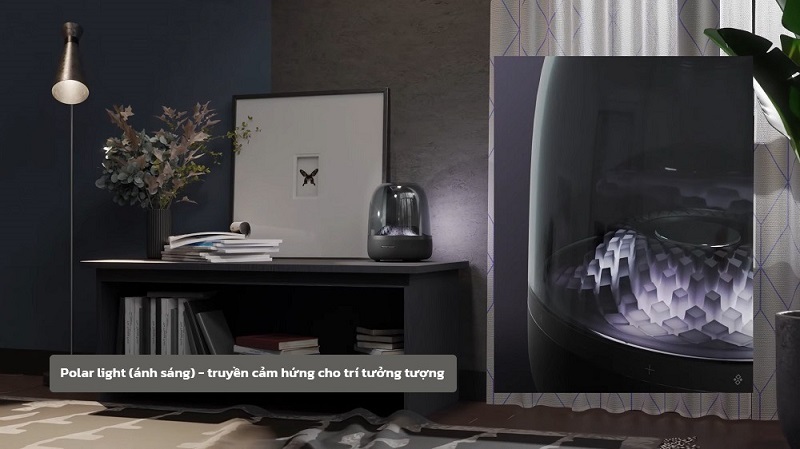 hiệu ứng ảnh sáng loa aura 4