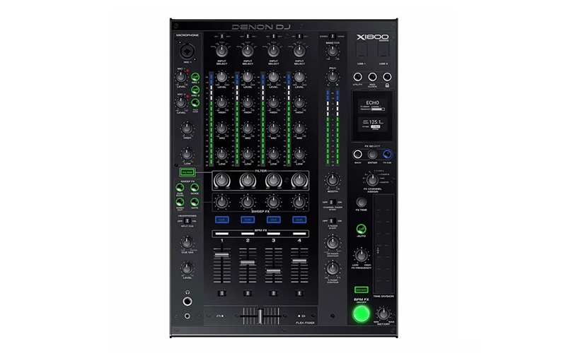 Bàn DJ Denon X1800 Prime tính năng nổi bật