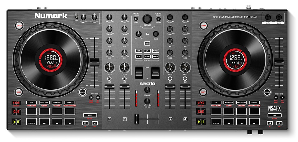 Bàn DJ Numark NS4FX