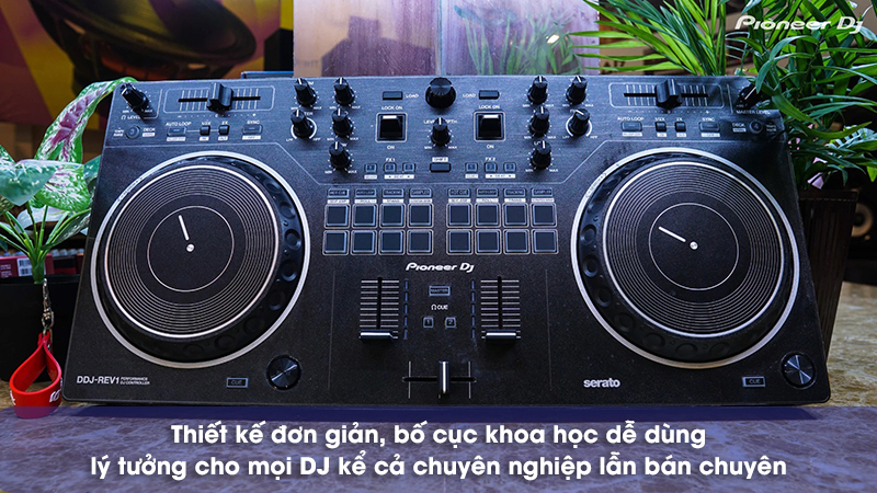 thiết kế Bàn DJ Pioneer DDJ REV1