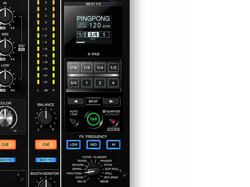 Bàn DJ Pioneer DJM-900NXS2 thiết kế cao cấp