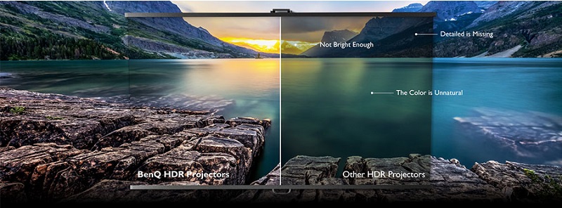 Máy chiếu 4K BenQ W11000H chất lượng video