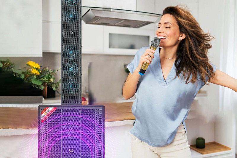 loa karaoke bộ loa dalton la8-s118 và la8-f605 với công nghệ âm thanh hiện đại