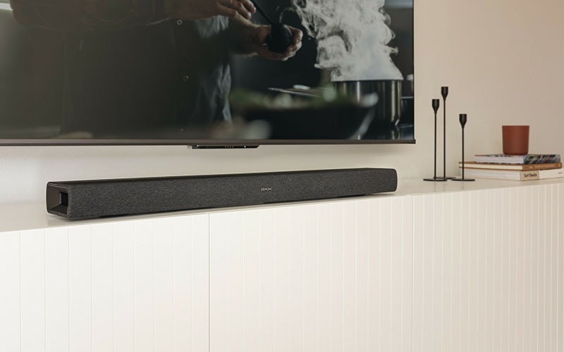 loa soundbar Denon DHT-S217 lắp đặt