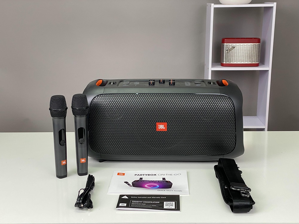 Mở hộp loa JBL Partybox On The Go
