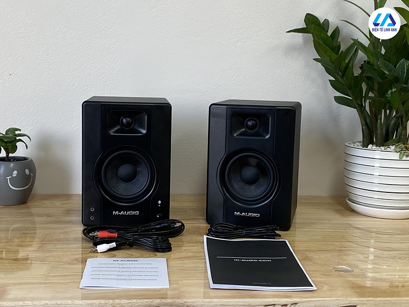 mở hộp loa m audio bx4 bt