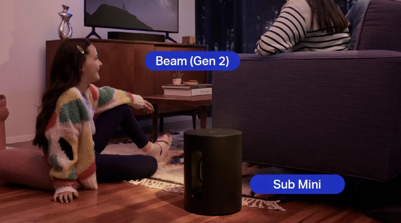 bố trí beam vs sub mini
