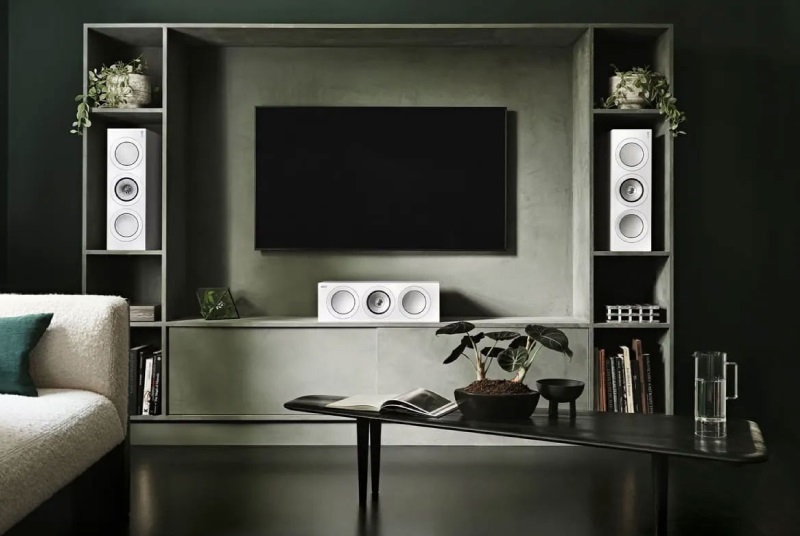 bố trí loa kef r2c meta