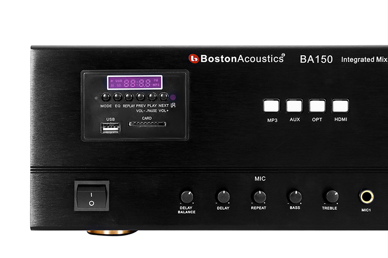 Amply Boston Acoustics BA150 thiết kế