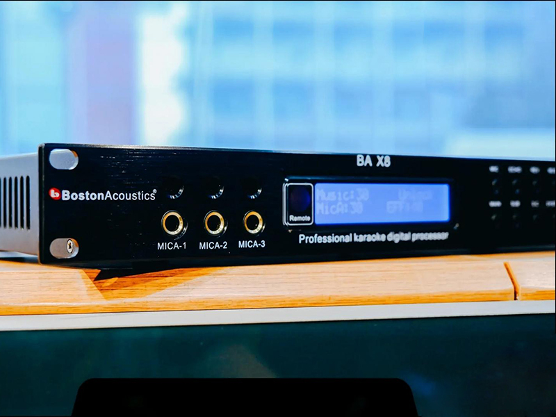 kết nối của Vang số Boston Acoustics BA X8