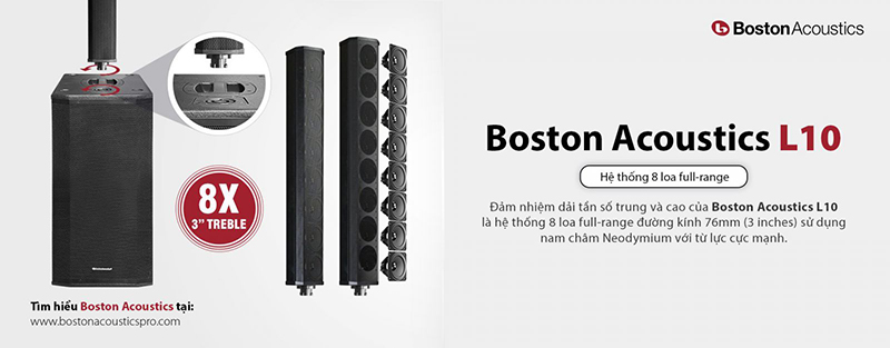 Loa Boston Acoustics L10 hệ thống loa