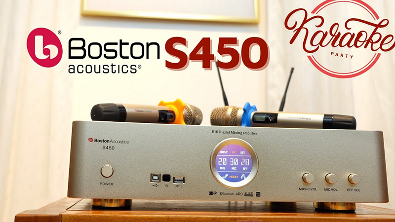 Amply Boston Acoustics S450 chính hãng
