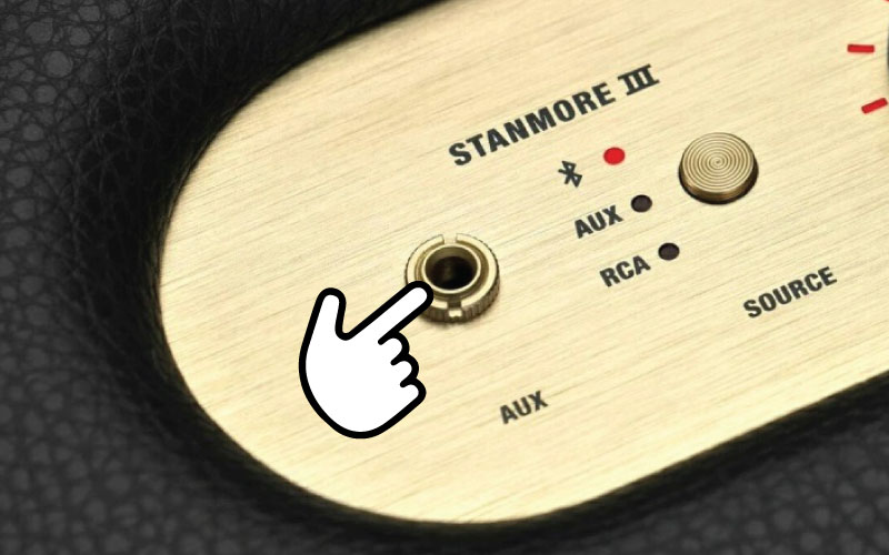 cách kết nối loa stanmore 3 cổng aux