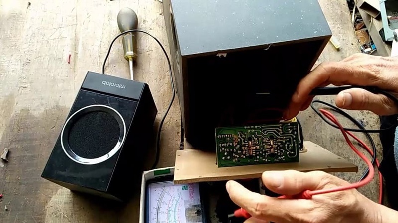 cách sửa loa hỏng pin tại nhà