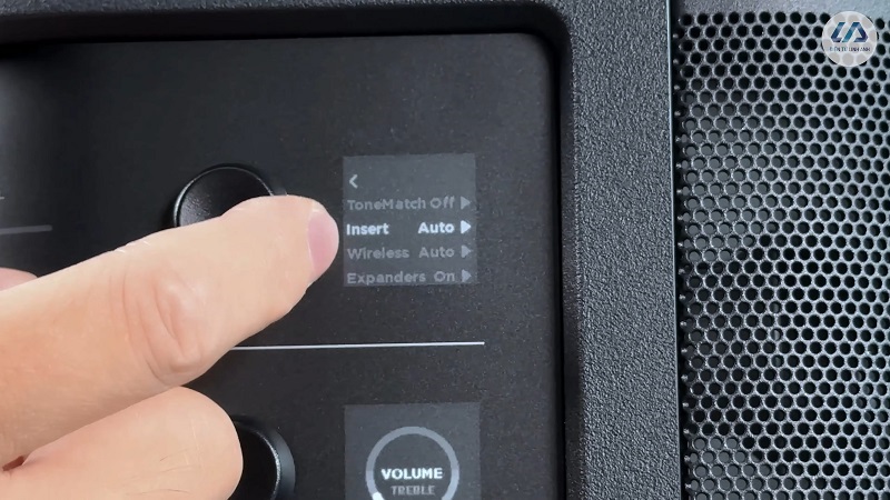 cài đặt insert cho kênh trên bose s1 pro+