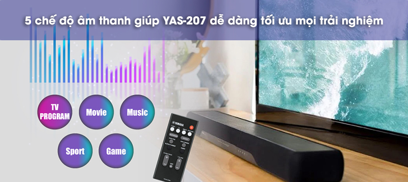 cài đặt loa thanh yas-207