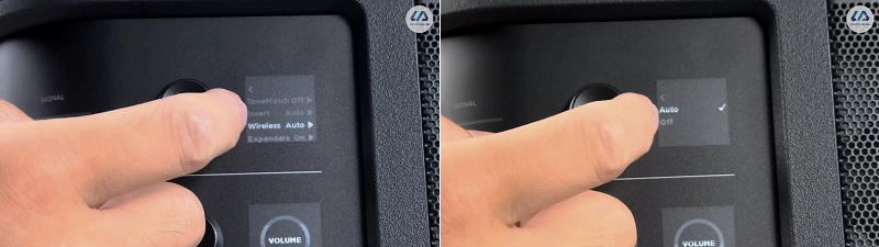 cài đặt wireless trên bose s1 pro+