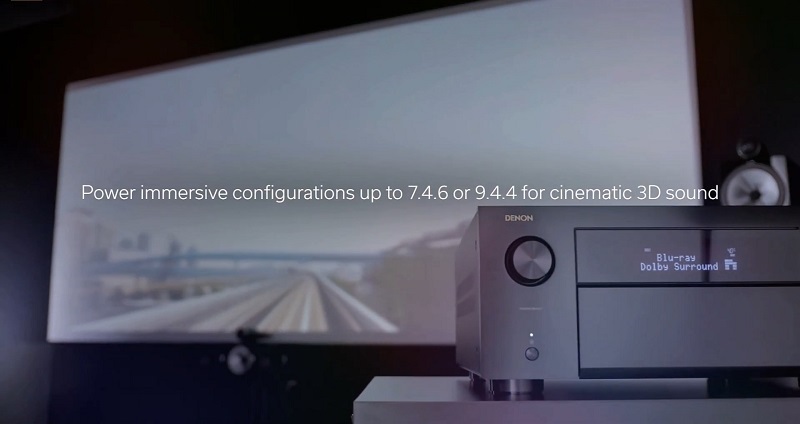 cấu hình của amply denon avr-a10h