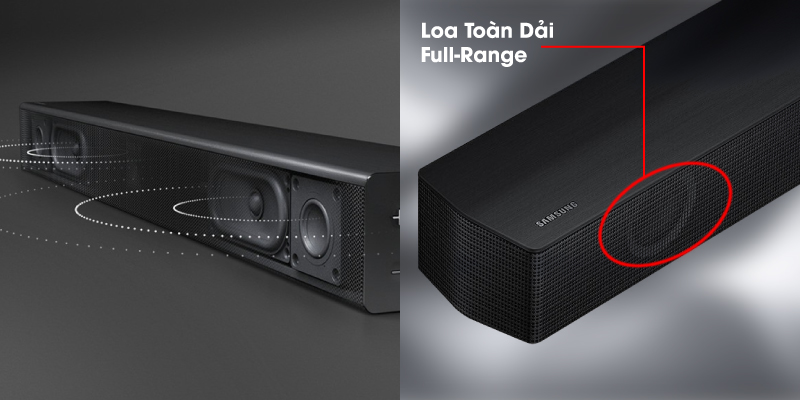 cấu tạo loa soundbar samsung 2.1