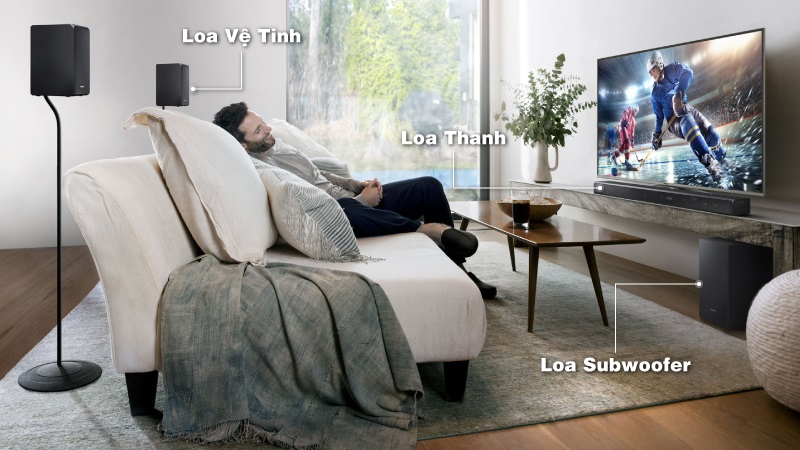 cấu tạo tổng thể loa soundbar