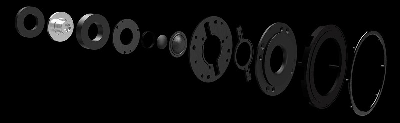 cấu trúc côn loa treble trên diamond 12.0