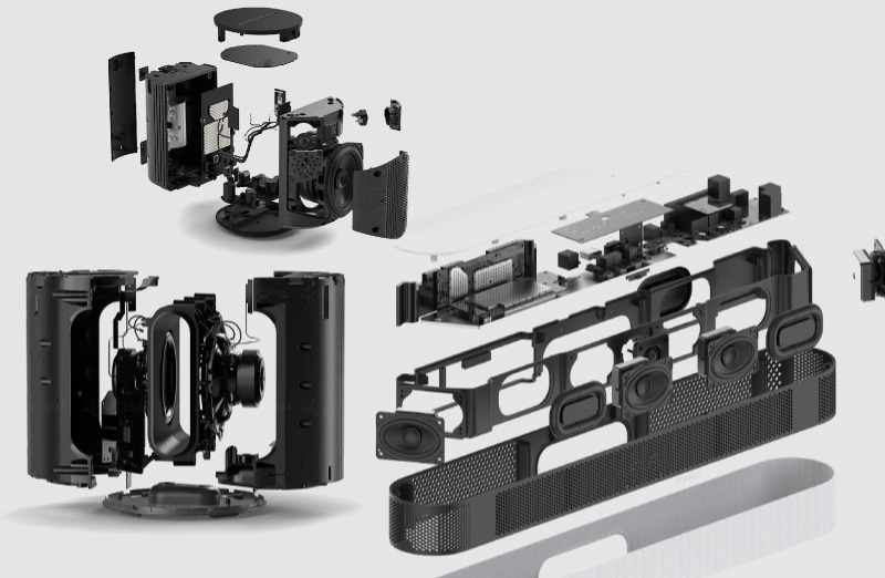 cấu trúc củ loa của beam + sub mini + era 100