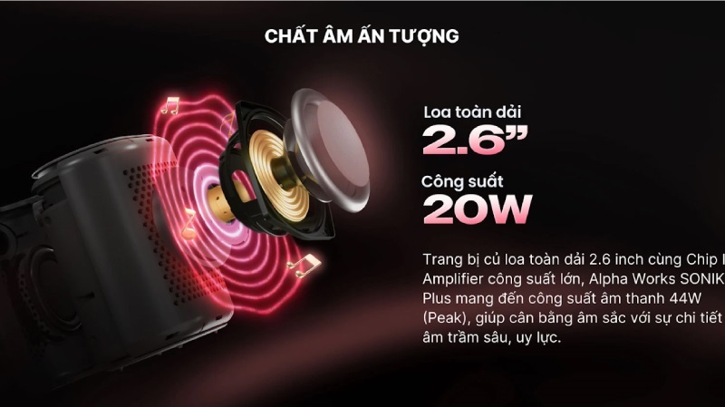 chất âm sonik plus