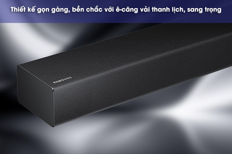 chất liệu bền chắc của loa samsung hw n300