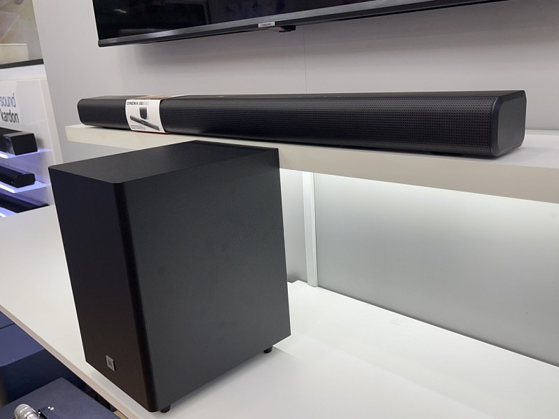 chi tiết thiết kế soundbar jbl cinema sb550