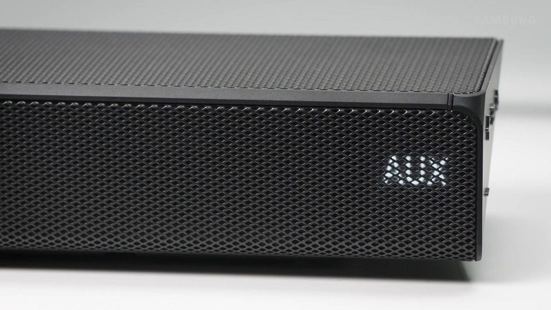 chuyển soundbar sang cổng aux để hat karaoke