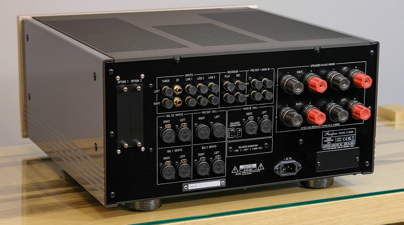 cổng kết nối amply accuphase e800s