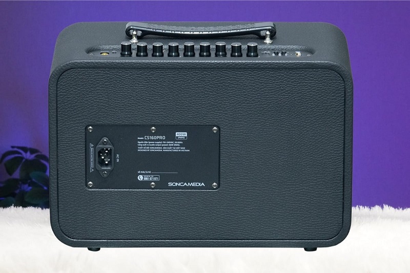 cổng kết nối loa acnos cs160pro