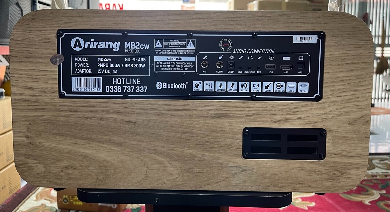 cổng kết nối loa arirang mb2cw