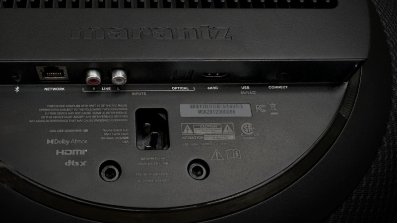 cổng kết nối loa marantz grand horizon