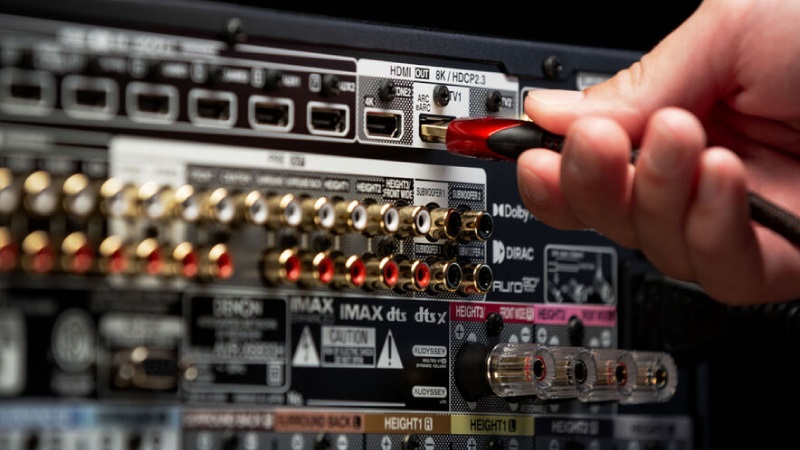 cổng kết nối trên amply avr-x6800h